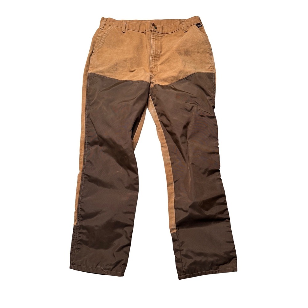 Walls Mens Tan Brown Double Knee Work Pants Reinforced‎ Workwear Size 40x31